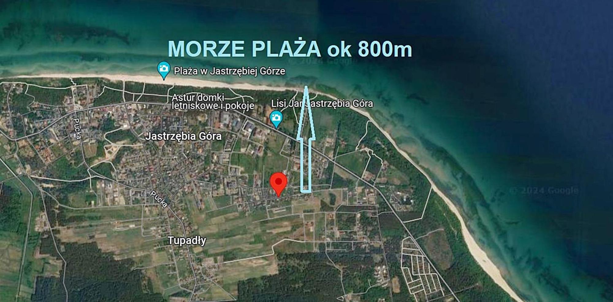 Woda I Wiatr Pl Jastrzębia Góra Zewnętrze zdjęcie